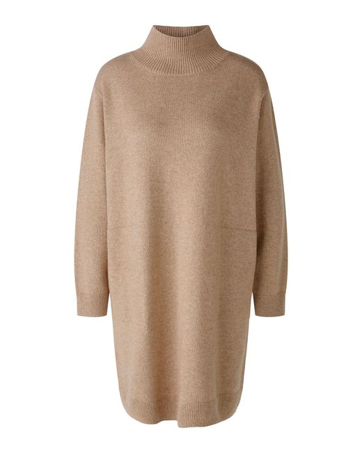 Ouí Natural Strickkleid Wolle- Modalmischung