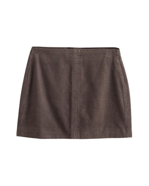 Next Brown Cord-Minirock (1-tlg)
