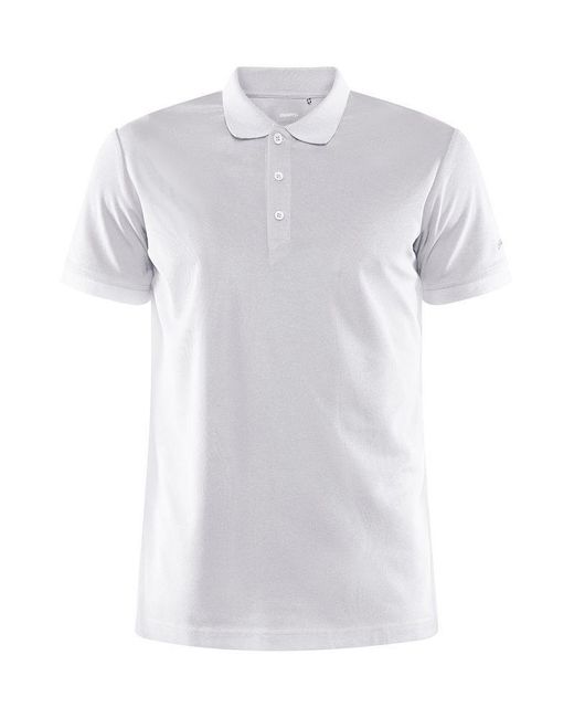 C.r.a.f.t Poloshirt Core Unify Polo Shirt in White für Herren