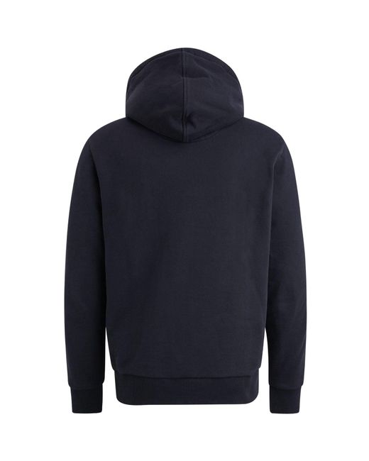 PME LEGEND Kapuzenpullover HOODED SOFT TERRY WITH LOGO aus Baumwollmix in Blue für Herren
