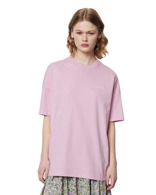 Marc O' Polo Pink Shirt aus Heavy Jersey-Qualität