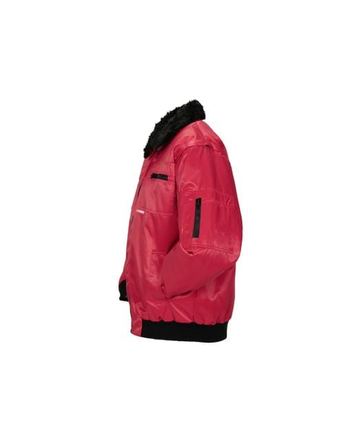 PLANAM Gletscher Comfort Jacke Pilotenjacke in Red für Herren
