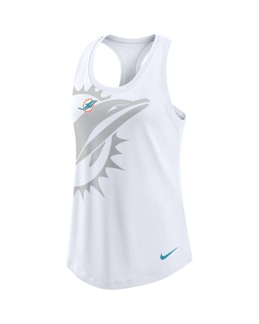 Nike Blue Shirttop NFL Racerback Miami Dolphins