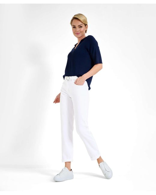 RAPHAELA by BRAX White 5-Pocket-Jeans