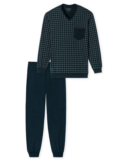 Schiesser Schlafhose in Blue für Herren