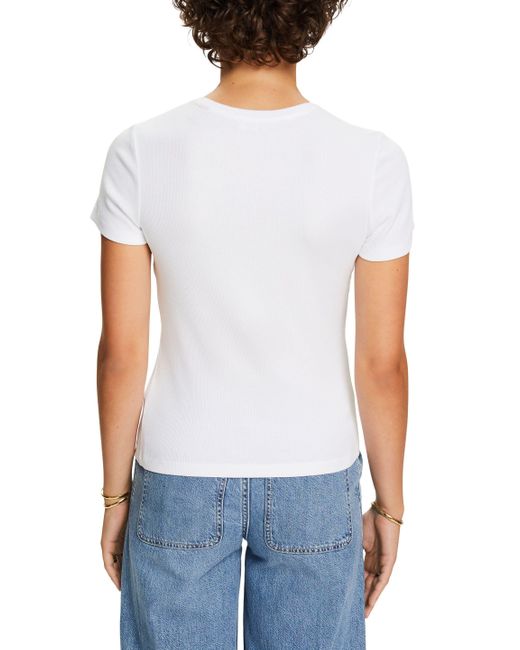 Edc By Esprit White T-Shirt