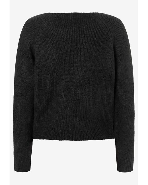 Mars & More Black Strickpullover