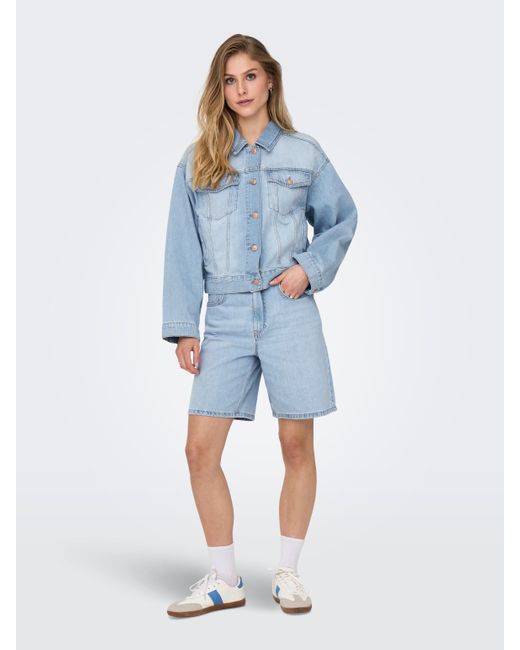 ONLY Blue Jeansjacke ONLROBYN L/S DNM JACKET PIM OY