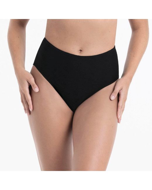 Anita Black Badehose Bikini Hose Essential HighWaist