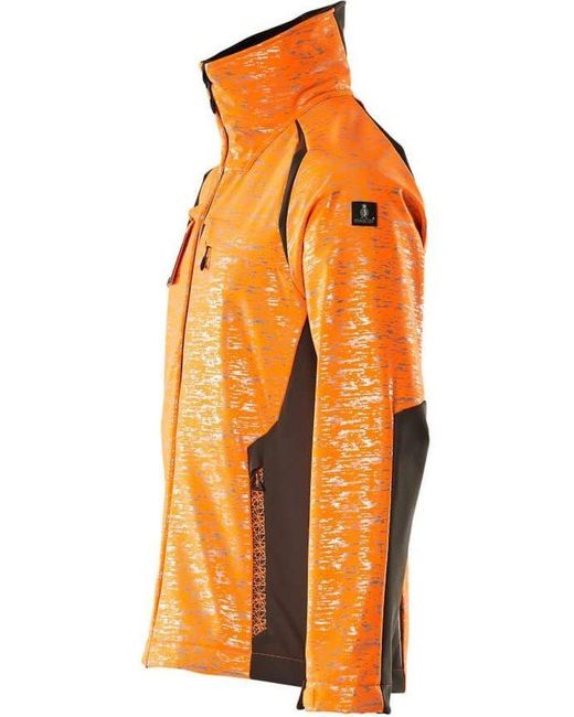 Mascotte Softshelljacke in Orange für Herren