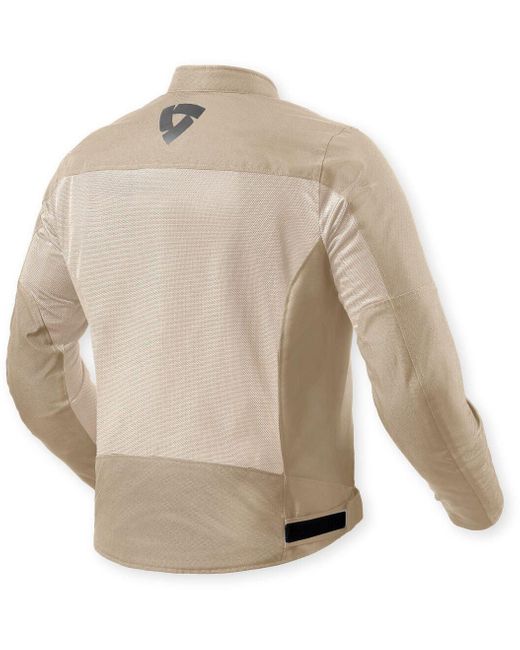 Revit Motorradjacke Eclipse 2 Motorrad Textiljacke Atmungsaktiv protektoren reflektierende abriebfest kühlend reißversc in Natural für Herren