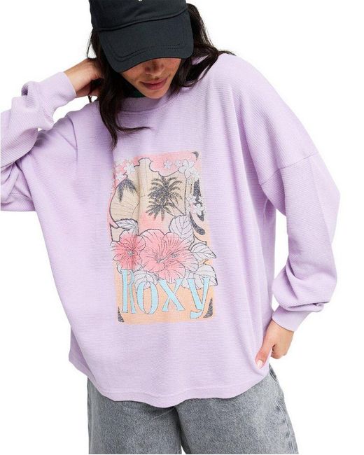 Roxy Purple Longpullover Eastside Midweight