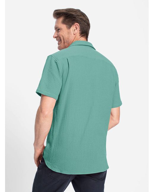 WITT Funktionshemd Kurzarmhemd in Green für Herren