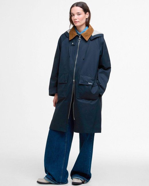 Barbour Blue Funktionsmantel Jema