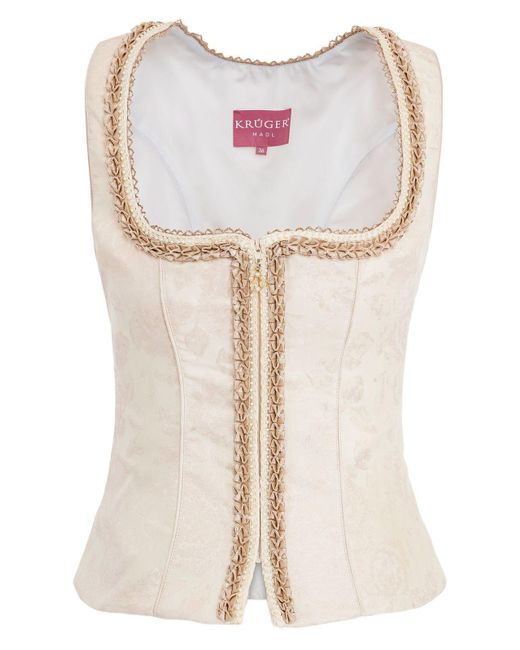 KRÜGER Natural Trachtenbluse 416966 (1-tlg)