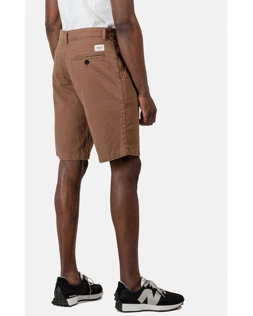 Reell Shorts Flex Grip Chino Short in Brown für Herren