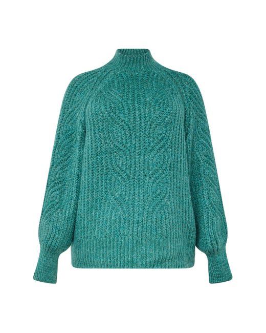 Only Carmakoma Green Strickpullover RUBY (1-tlg) Plain/ohne Details
