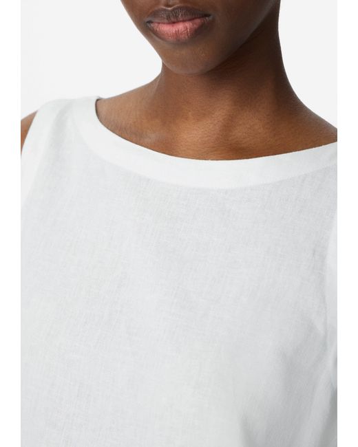 comma casual identity White Blusentop Bluse