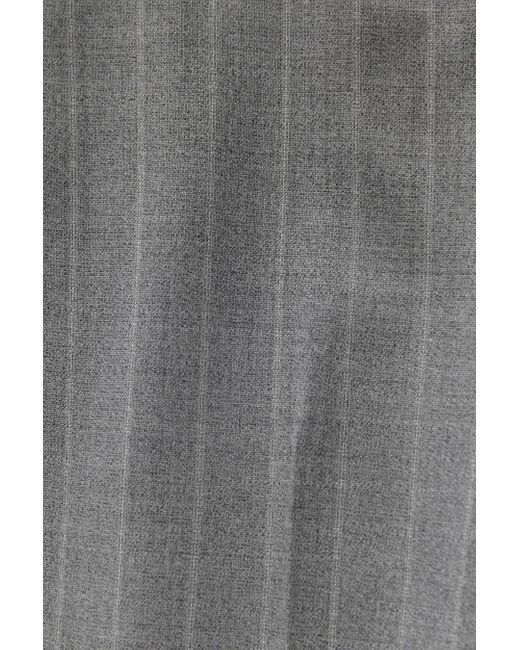 Next Anzughose Gestreifte Hose im Tailored-Fit aus Wollgemisch (1-tlg) in Gray für Herren