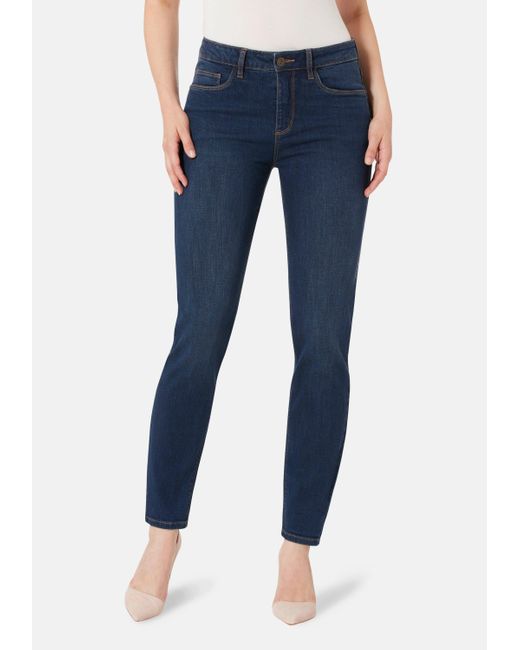 STOOKER WOMEN Blue 5-Pocket-Jeans Zermatt Denim Straight Fit