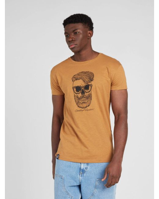 Derbe T-Shirt Hipster (1-tlg) in Brown für Herren