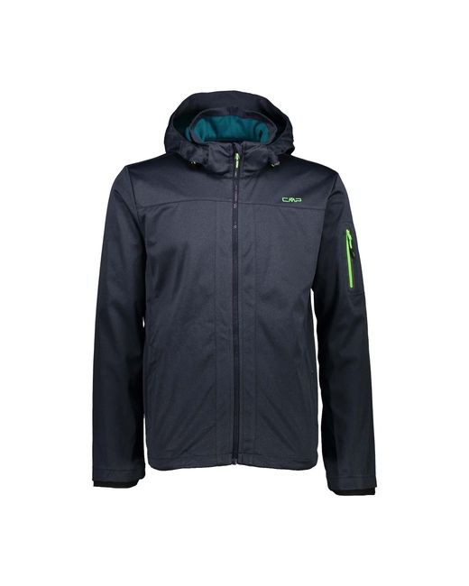 CMP Softshelljacke Man Jacket Zip Hood 39A5027M in Blue für Herren