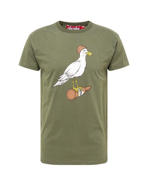 Derbe T-Shirt Sturmmöwe (1-tlg) in Green für Herren
