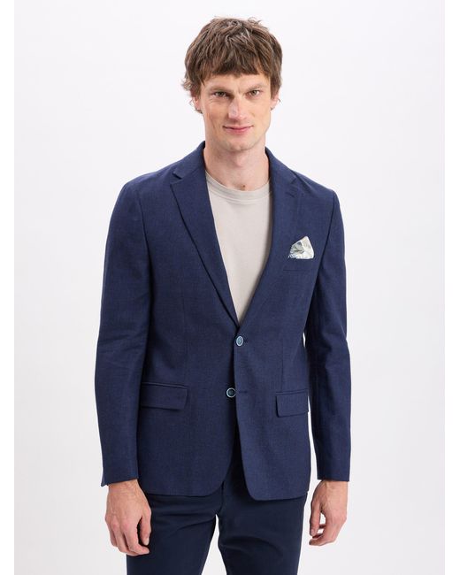 Nils Sundström Anzugsakko in Blue für Herren