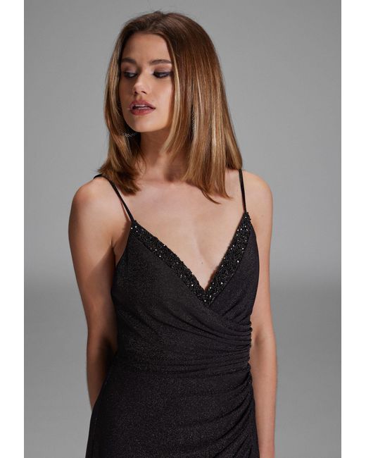 hey kyla Black Partykleid
