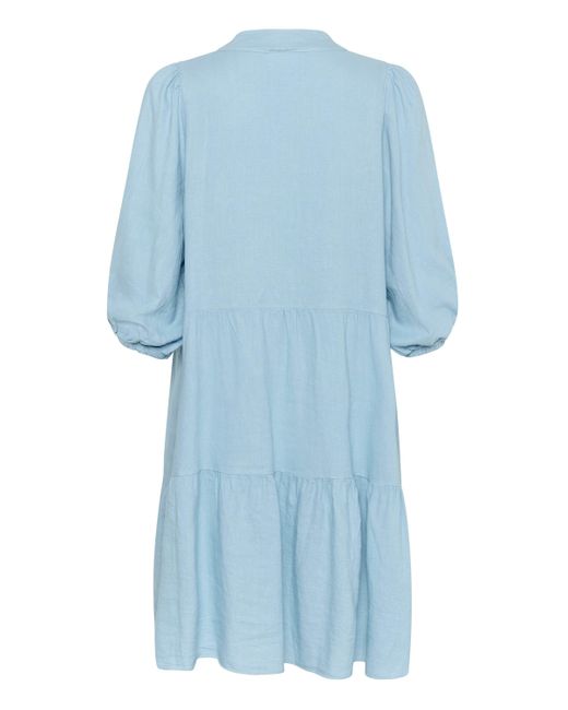 Cream Blue Blusenkleid Kleid CRCarissa