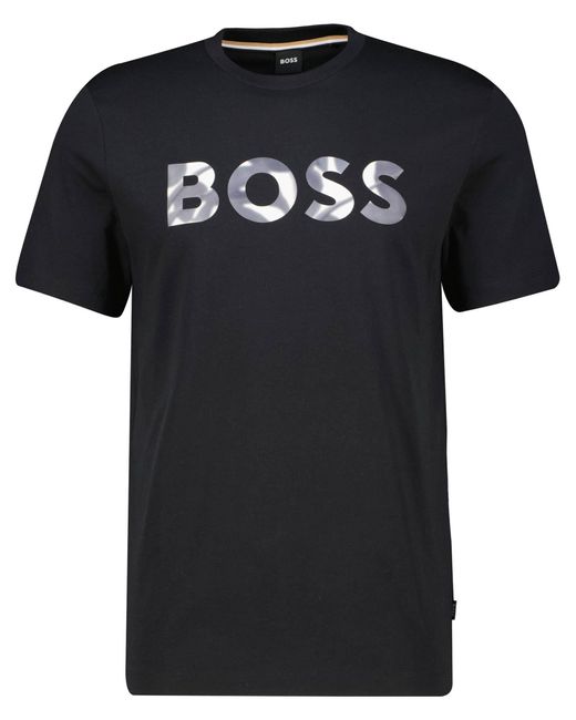 Boss T-Shirt THOMPSON (1-tlg) in Black für Herren
