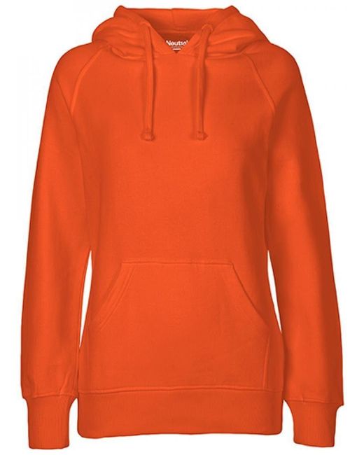Neutral Orange Kapuzenpullover Hoodie / Kaputzenpulli / 100% Fairtrade-Baumwolle