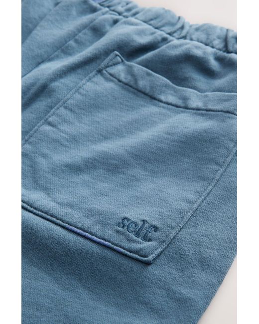 Self Blue Leichte Sweat-Shorts (1-tlg)