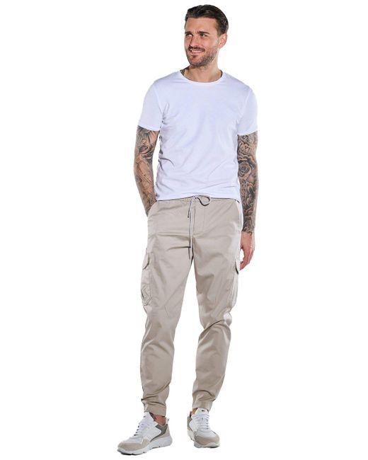 emilio adani Cargohose Cargo-Hose regular in Gray für Herren