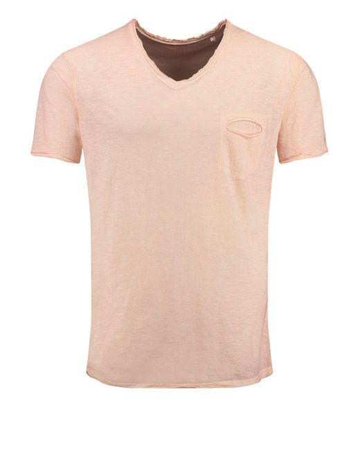 Key Largo T-Shirt MT SODA NEW v-neck in White für Herren