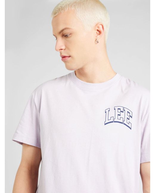 Lee Jeans ® T-Shirt VARSITY (1-tlg) in White für Herren