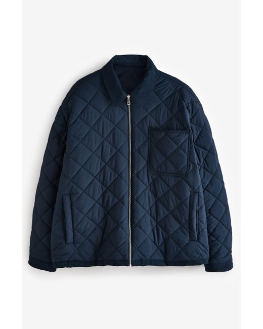 Next Steppjacke Wendejacke mit Rautensteppung (1-St) in Blue für Herren