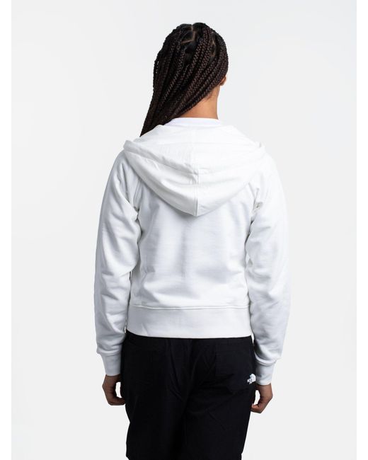 Lacoste White Jogger Zip Hoodie