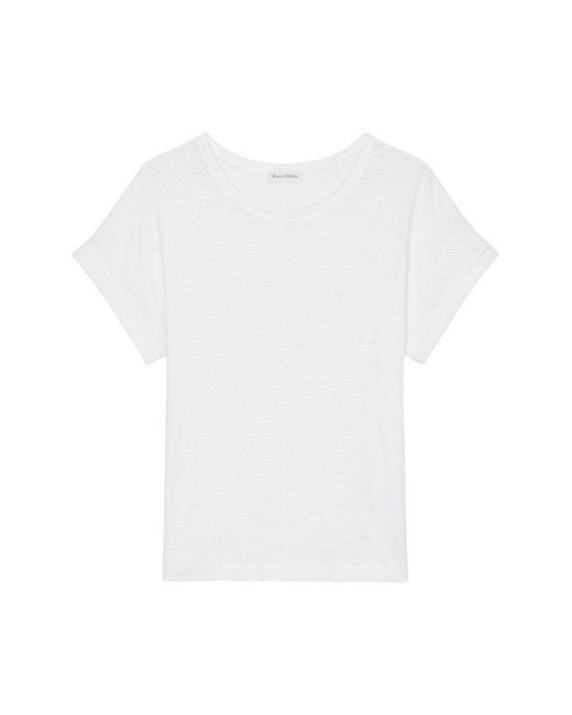 Marc O' Polo White ' - Marc O' Women / Da., Polo / T-shirt, short sleeve, crew neck