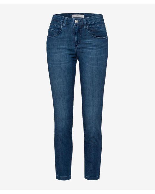 Brax Blue Regular-fit-Jeans STYLE.SHAKIRA S