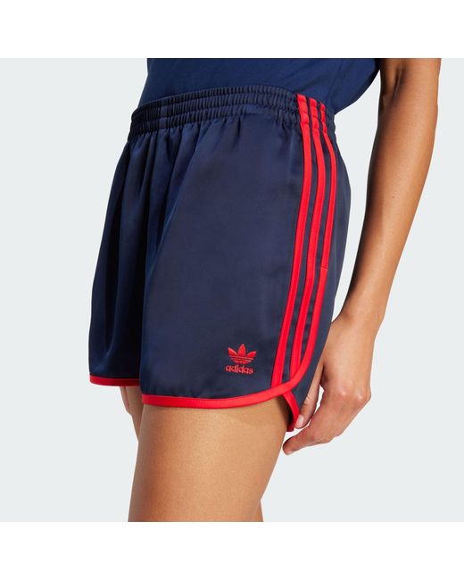 Adidas Originals Blue ADICOLOR 3-STREIFEN SPRINTER SHORTS