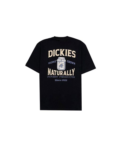 Dickies 5-Pocket-Jeans Elliston SS (1-tlg., kein Set) logogeprägte Knöpfe und Nieten in Black für Herren
