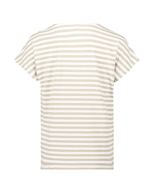 Cartoon White Kurzarmshirt Basic Shirt mit Rundhalsausschnitt (1-tlg) Sonstiges