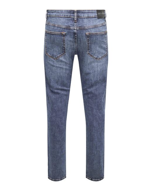 Only & Sons Jeans Slim Fit Denim Pants 7140 in Hellblau in Blue für Herren