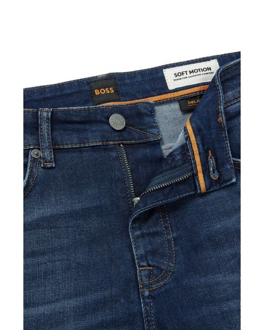 Boss Slim-fit-Jeans Delaware BC-C in Blue für Herren