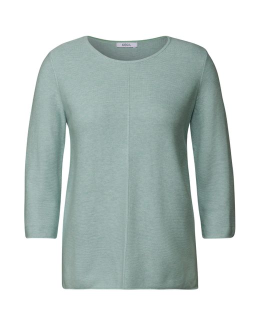 Cecil Green Longsleeve Strukturpullover