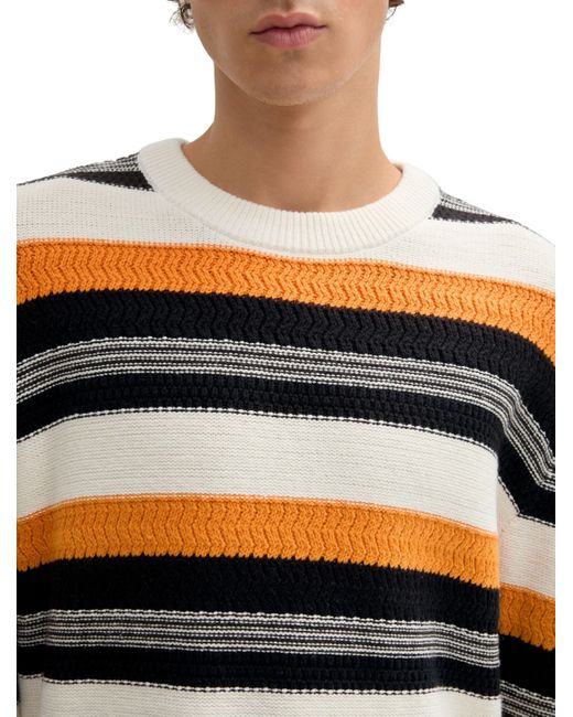 Tom Tailor Strickpullover in Orange für Herren
