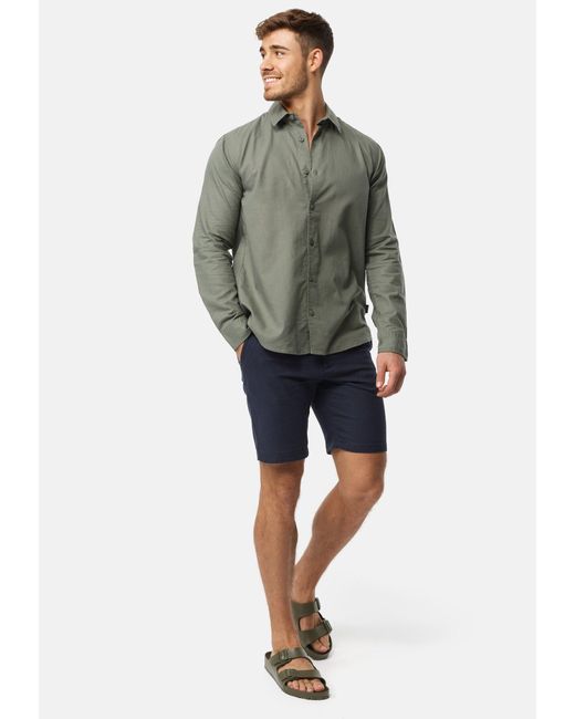 INDICODE Langarmhemd INSville in Gray für Herren