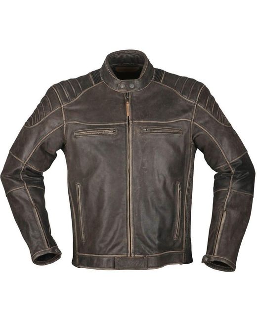 Modeka Motorradjacke Jacke Vincent Aged in Gray für Herren