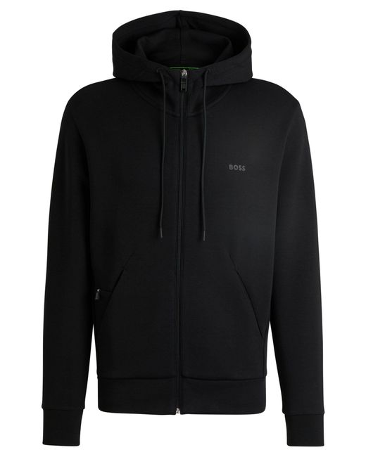 Boss Sweatshirt Saggy in Black für Herren